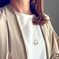 【ラッピング付き✶】★嬉しい煌めきSET✧˖プチパールオーバルリング★送料無料 6枚目の画像