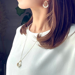 【ラッピング付き✶】★嬉しい煌めきSET✧˖プチパールオーバルリング★送料無料 3枚目の画像