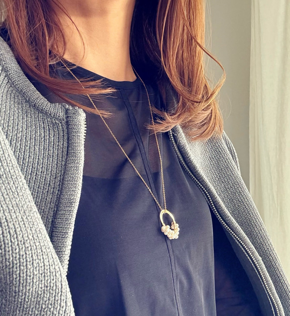 【ラッピング付き✶】★嬉しい煌めきSET✧˖プチパールオーバルリング★送料無料 9枚目の画像