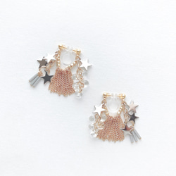 EARRING:「Quiet」starry night 2枚目の画像