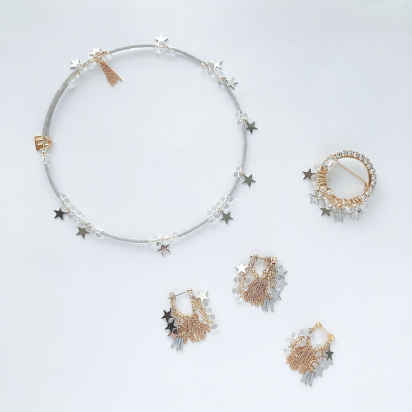 EARRING:「Quiet」starry night 8枚目の画像