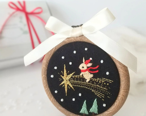 刺繍フレーム　動物たちのクリスマス Amazon | Almmy.6 クリスマス 刺繍キット 3種類 20cm 北欧