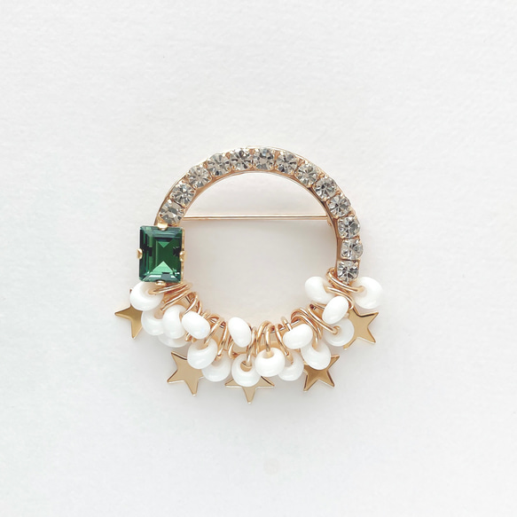 BROOCH:「Wish」starry night 1枚目の画像