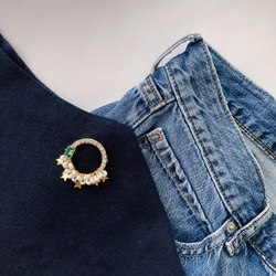 BROOCH:「Wish」starry night 6枚目の画像