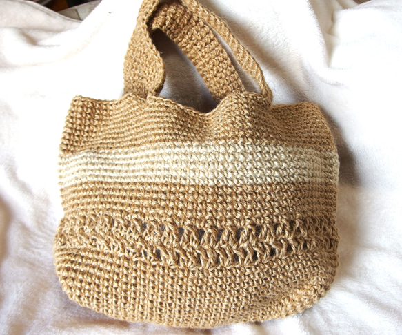 お纏め専用 ハンドメイド 手づくり マルシェ 手提げバッグ 編み