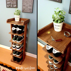 ホワイト【木製マントルピース】シンプル/薄型/白/アンティーク風