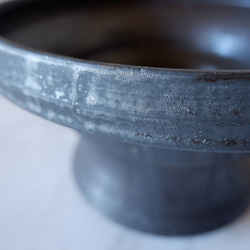 8号鉄砂黒鉢620　塊根植物　多肉植物　盆栽　植木鉢　作家鉢　沖縄 2枚目の画像