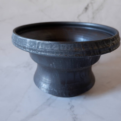 8号鉄砂黒鉢620　塊根植物　多肉植物　盆栽　植木鉢　作家鉢　沖縄 1枚目の画像