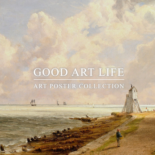 ジョン・コンスタブル / アートポスター / 風景画 / 海 / アンティーク