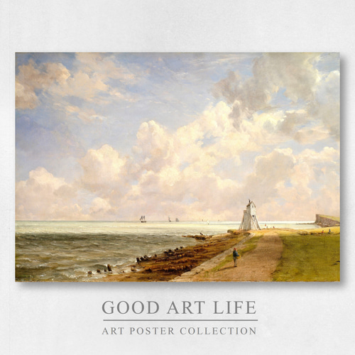 ジョン・コンスタブル / アートポスター / 風景画 / 海 / アンティーク