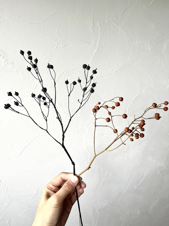 復元シリーズ③ 〜野薔薇の実〜　ワイヤーアート　ワイヤークラフト 2枚目の画像