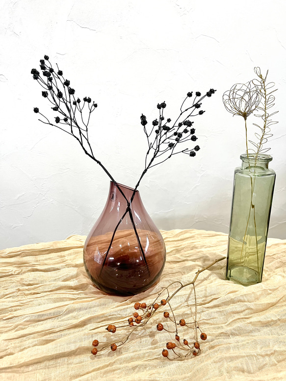 復元シリーズ③ 〜野薔薇の実〜　ワイヤーアート　ワイヤークラフト 1枚目の画像