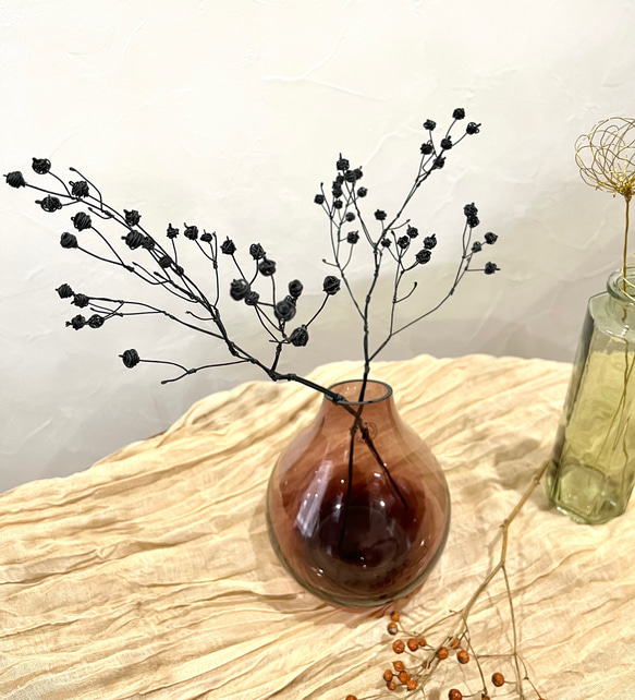 復元シリーズ③ 〜野薔薇の実〜　ワイヤーアート　ワイヤークラフト 3枚目の画像