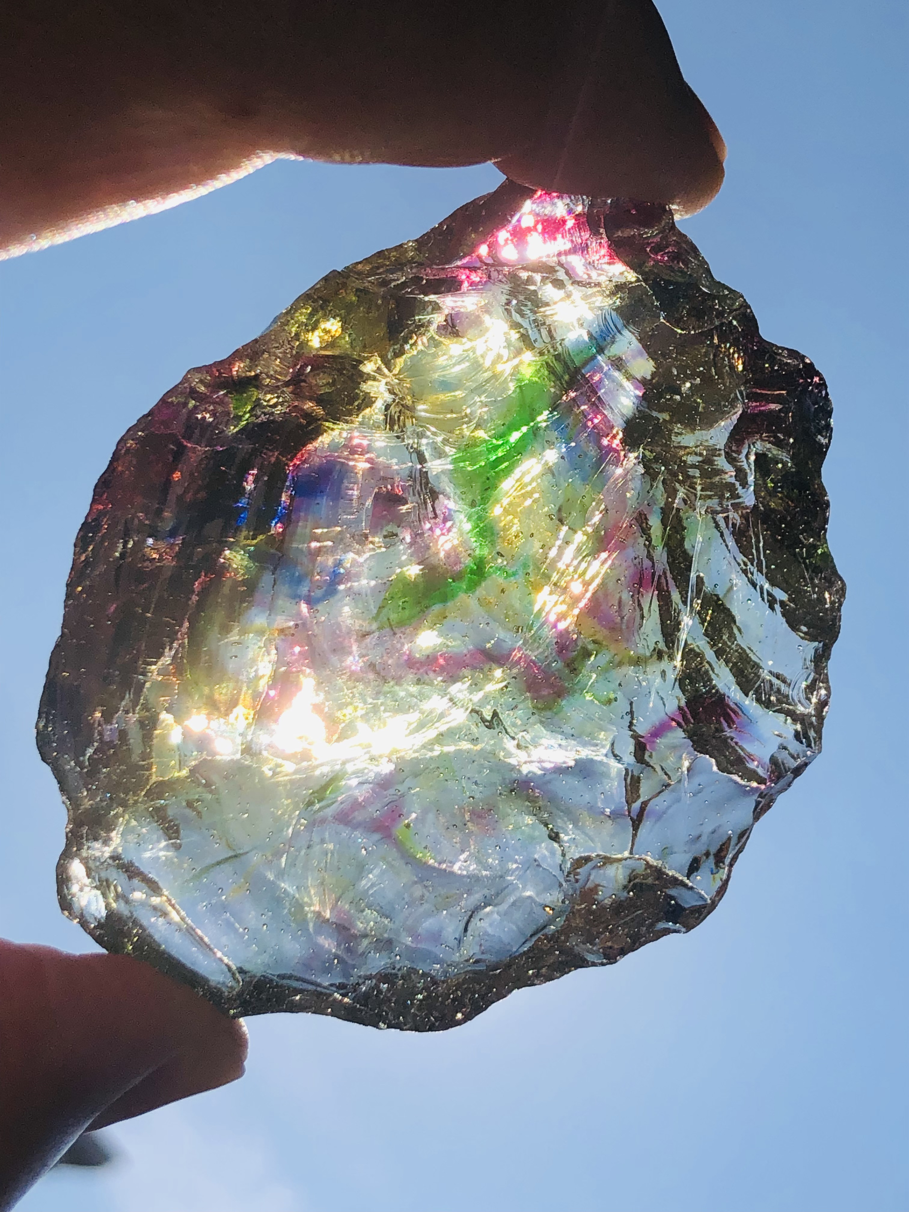 アンダラクリスタル原石　２点 水晶　観賞石