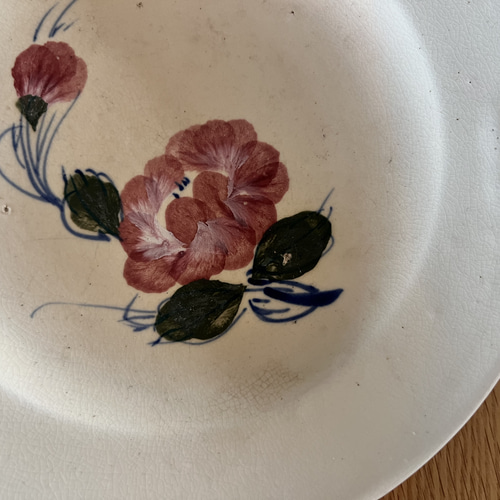 【美品】ベトナム　ヴィンテージソンベ　花柄皿　即日発送 美品】ベトナム ヴィンテージソンベ 花柄皿 即日発送 ベトナム