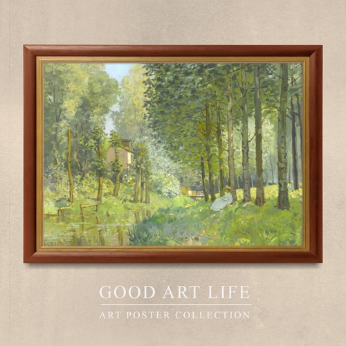 アルフレッド・シスレー / アートポスター / 風景画 / アンティーク