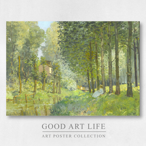 Alfred Sisley Art たもてる poster シスレー