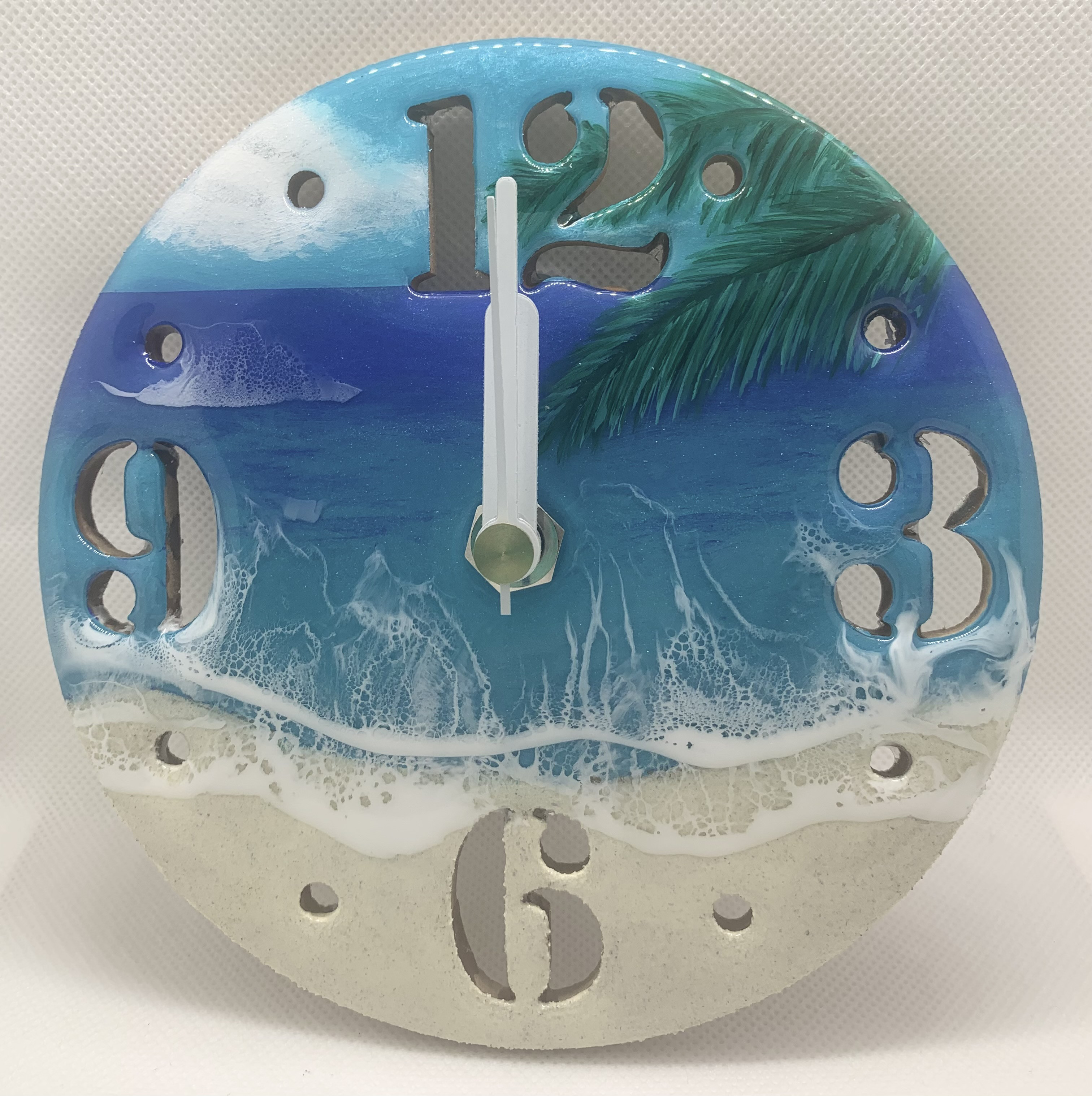 海レジンミニ時計