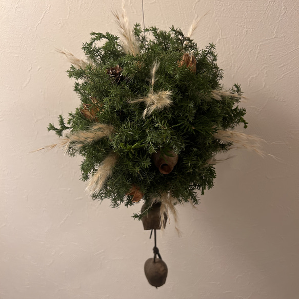 フライングボールON#フレッシュクリスマス2024 ドライフラワー