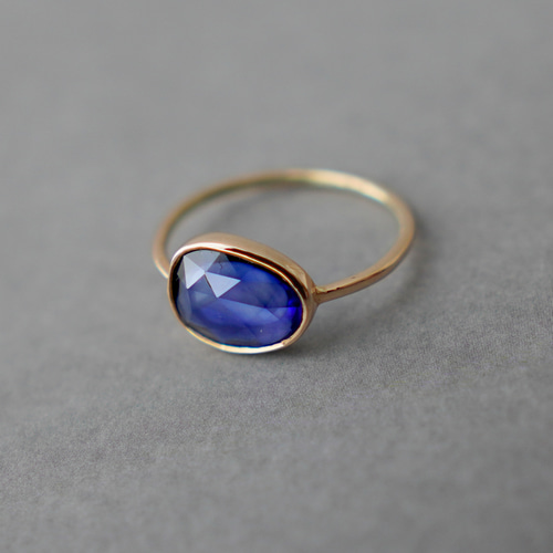 サファイアリング K10】ブルーサファイア リング 11号 指輪・リング paap 通販