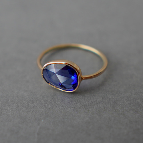 K10】ブルーサファイア リング 11号 指輪・リング paap 通販
