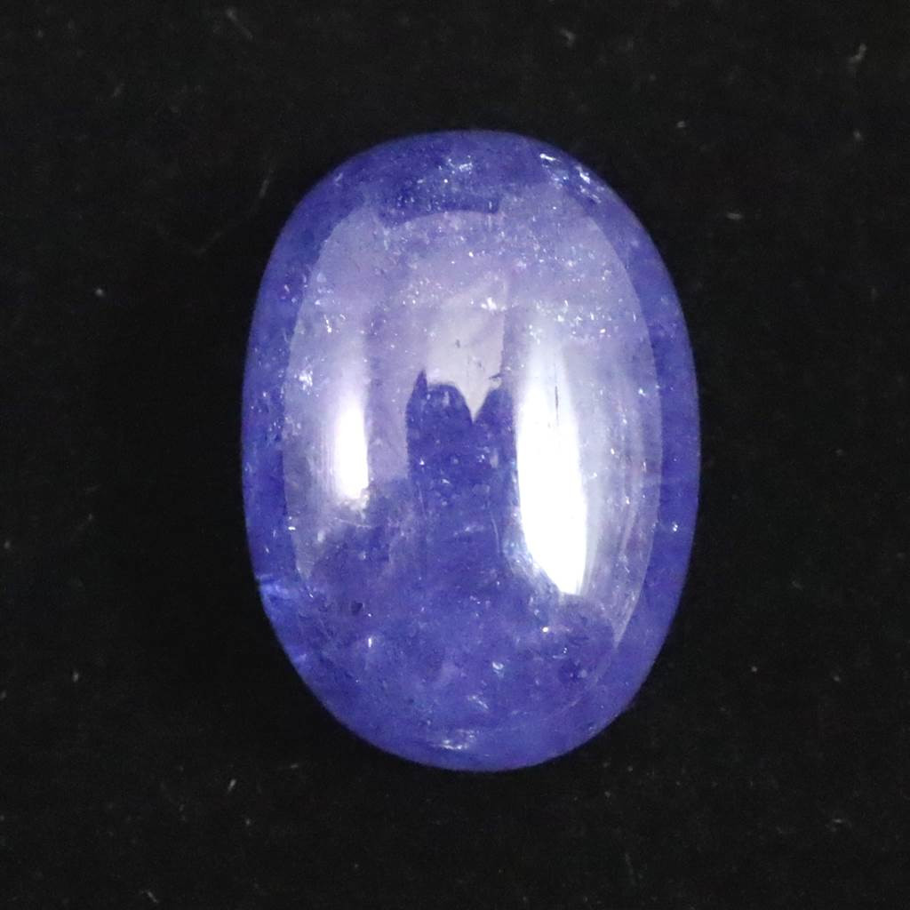 非加熱タンザナイト AAA- ルース 16mm オーバル 2.7g #63016