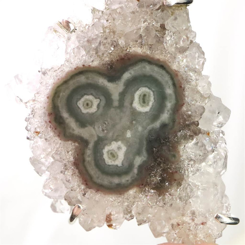 フラワーアメジスト／スタラクライト ペンダント 18.0g #59808