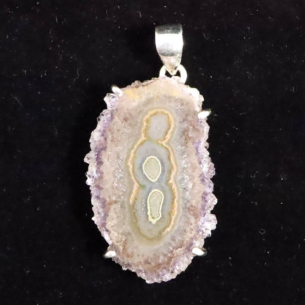 フラワーアメジスト／スタラクライト　ペンダント　9.6ｇ #47034