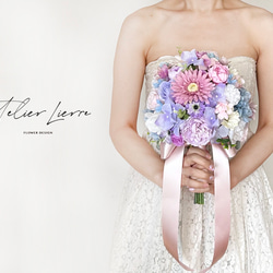 オーダーメイド】ウェディングブーケ&ブトニアセット 相談OK! 15000円