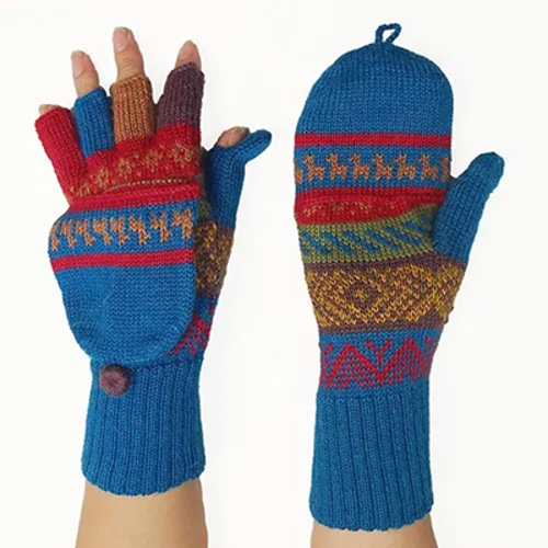 アルパカ ミトン手袋GU AU5784 手袋・ミトン ナスカデザイン 通販