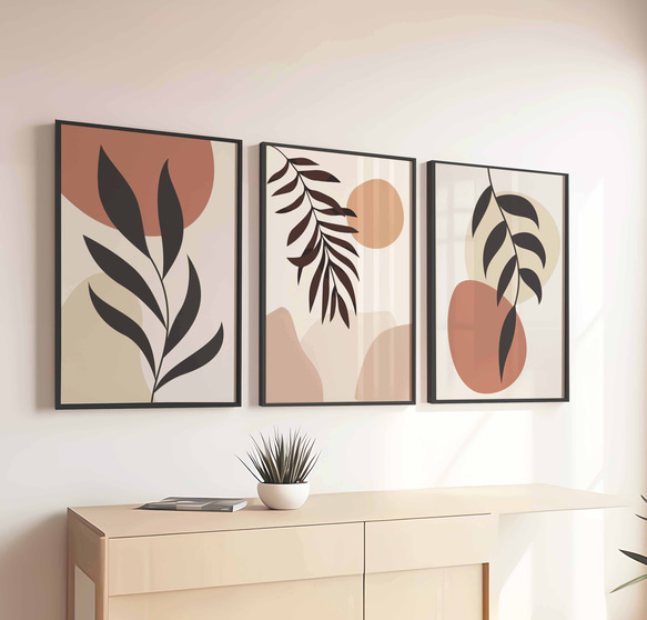 3枚セット 北欧ポスター モダン アートポスター