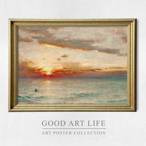 アルバート・グッドウィン / アートポスター / 風景画 / 海