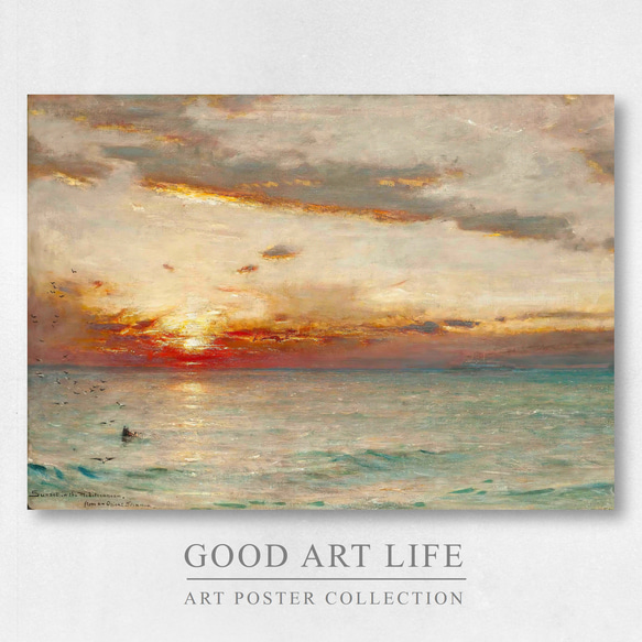 アルバート・グッドウィン / アートポスター / 風景画 / 海
