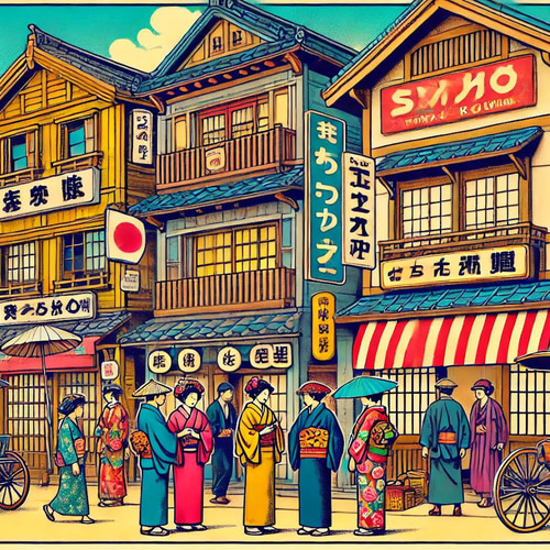 はいからさんの一閑張りかごバスケット - Japanese Indigo かご はいからさんの一閑張りかごバスケット - Japanese Indigo かご