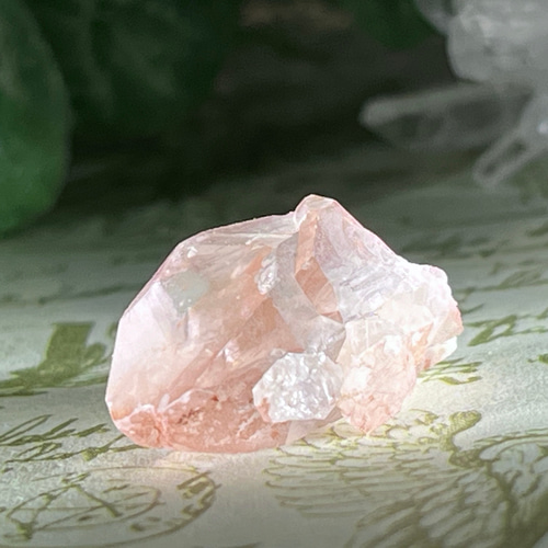 ディープピンクレムリアンシード ディアマンティーナ産 天然石 水晶 鉱物 一点物 ディアマンティーナ産✨ ディープピンク レムリアンシード