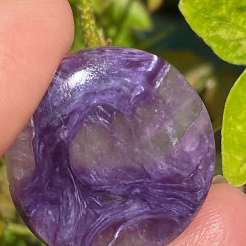 スウィート エンジェルシリカ♡チャロアイトシリカ ルース 10 天然石