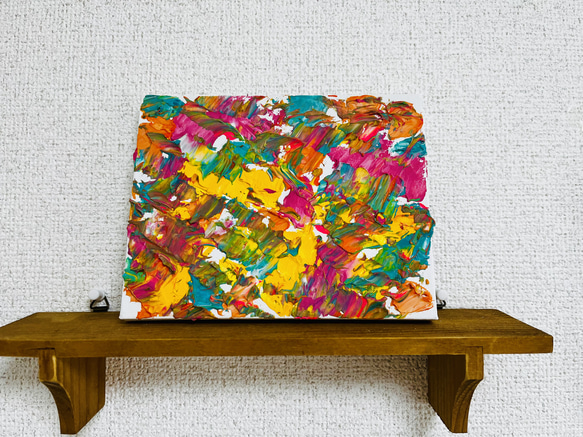 年末のプロモーション 抽象画 原画 ヒーリングアート インテリア テクスチャーアート 絵画