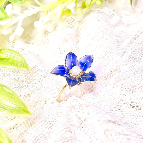 透き通るつやつや桔梗ring 指輪・リング Love-Dream 通販 18353536