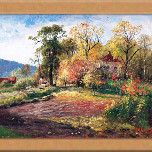 【期間限定送料無料】 秋の風景画 スウェーデンのアート 通販｜Creema ARTE 絵画 絵画