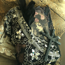 感謝セール』アンティーク調/レースたっぷりジャンクジャーナル雑記帳