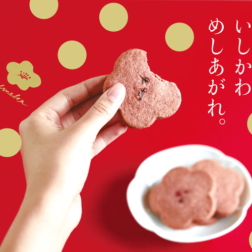 かなざわハイカラクッキー 加賀棒茶とヘーゼルナッツ3枚入り クッキー