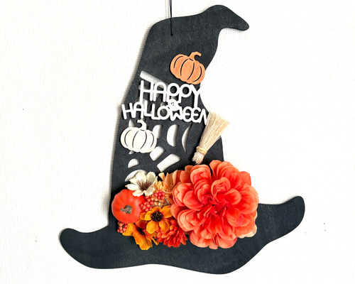 ネオンサイン　ハロウィン　パーティー　装飾　オーダーメイド　魔女帽子　ホウキ ネオンサイン ハロウィン パーティー 装飾 オーダーメイド 魔女