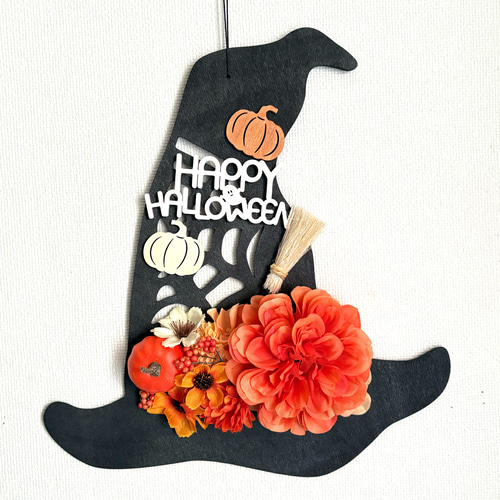 ネオンサイン　ハロウィン　パーティー　装飾　オーダーメイド　魔女帽子　ホウキ ネオンサイン ハロウィン パーティー 装飾 オーダーメイド 魔女