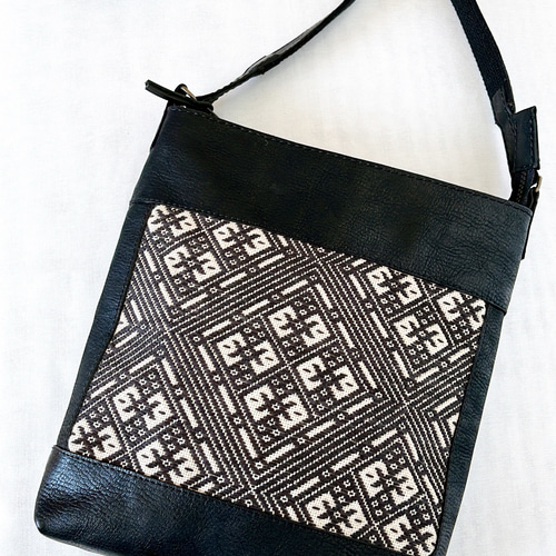 こぎん刺しショルダーバッグ こぎん刺し ショルダーバッグ ショルダーバッグ craft_e°ru 通販