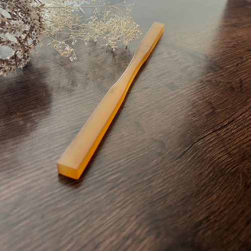 本物 べっ甲 鼈甲 笄 (こうがい) 22.3cm かんざし antique art nozomi