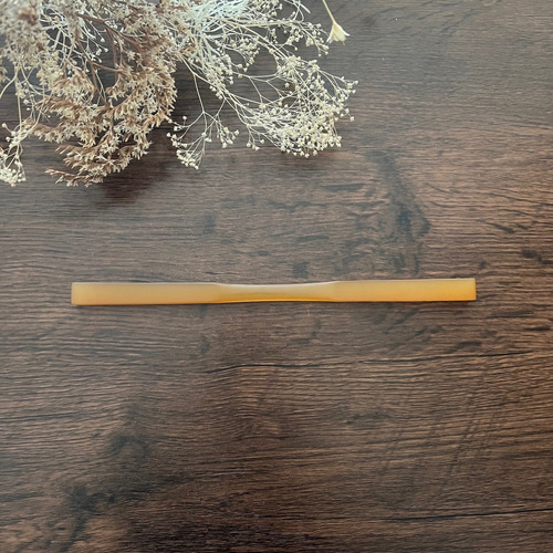 本物 べっ甲 鼈甲 笄 (こうがい) 22.3cm かんざし antique art nozomi