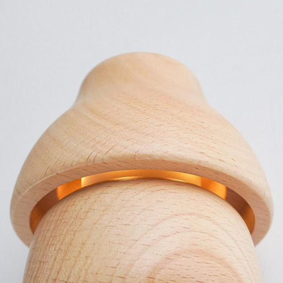 森のきのこ 木製 LEDランプ ベッドサイドランプ USB電源 TOSMU 2枚目の画像