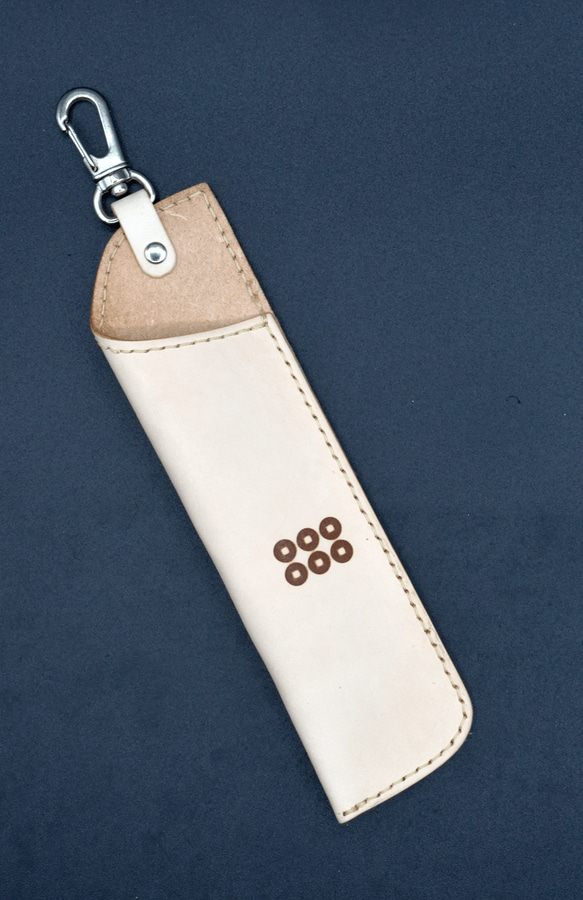 六文銭ヌメ革ペンさし（2本用） その他ケース CPF上田 通販 18354319