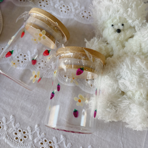 楽天市場】キャニスター いちごの通販 imaneいちごキャニスター