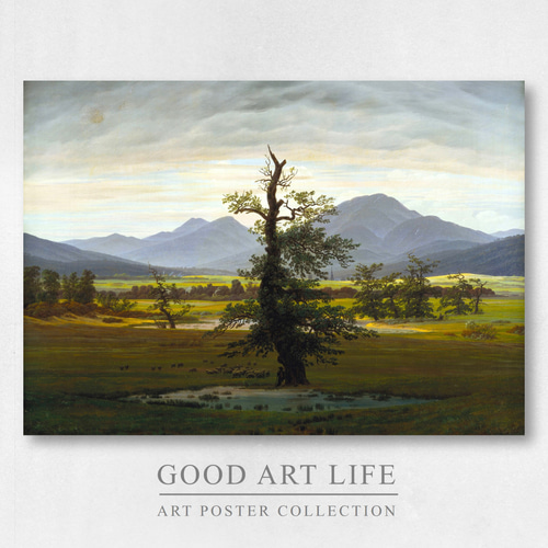 カスパー・ダーヴィト・フリードリヒ / アートポスター / 風景画